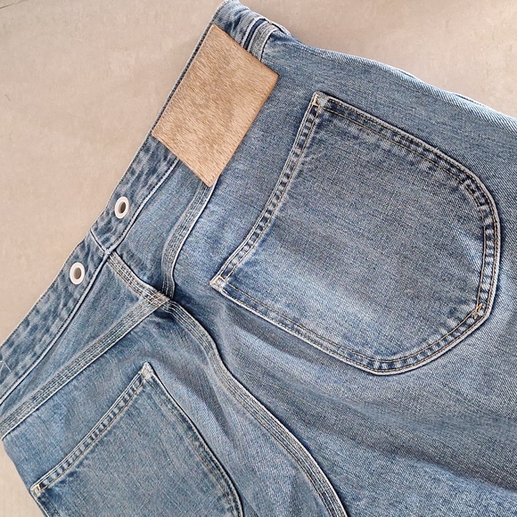 Rag & Bone Wide Leg Crop Jeans - Picture 4 of 12